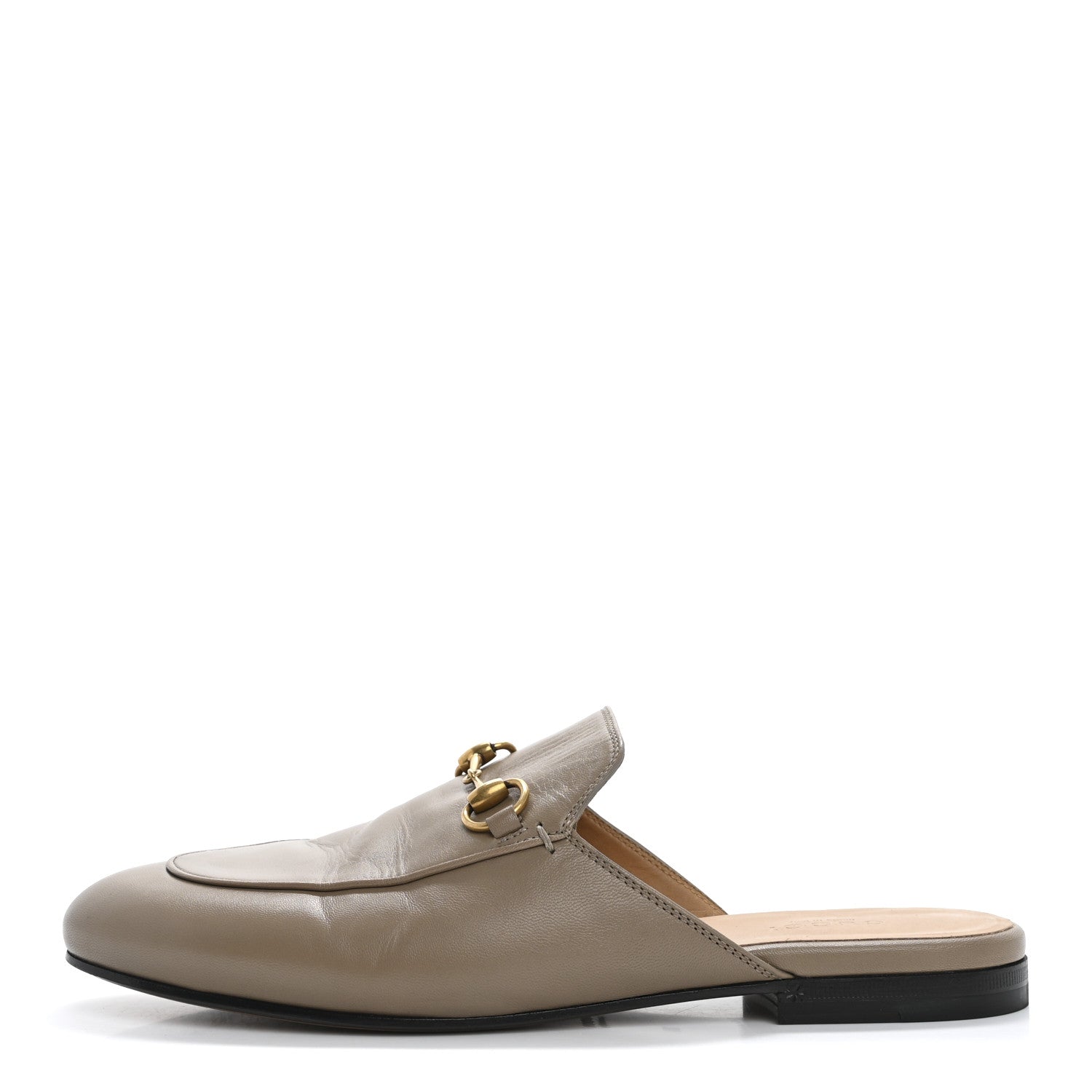 Gucci Malaga Kid Womens Princetown Slippers 38 Mud 1 of 9