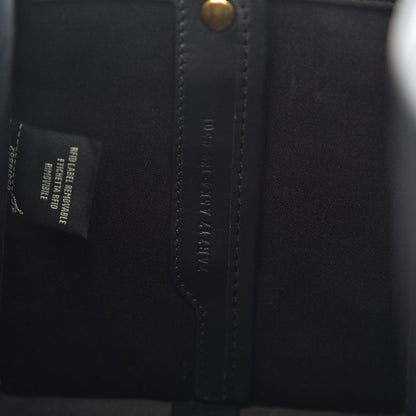 Fendi Glazed Fabric Vitello Century FF 1974 Stamp Patch Mini Peekaboo Defender Cover Mogano Panna Black 7 of 8