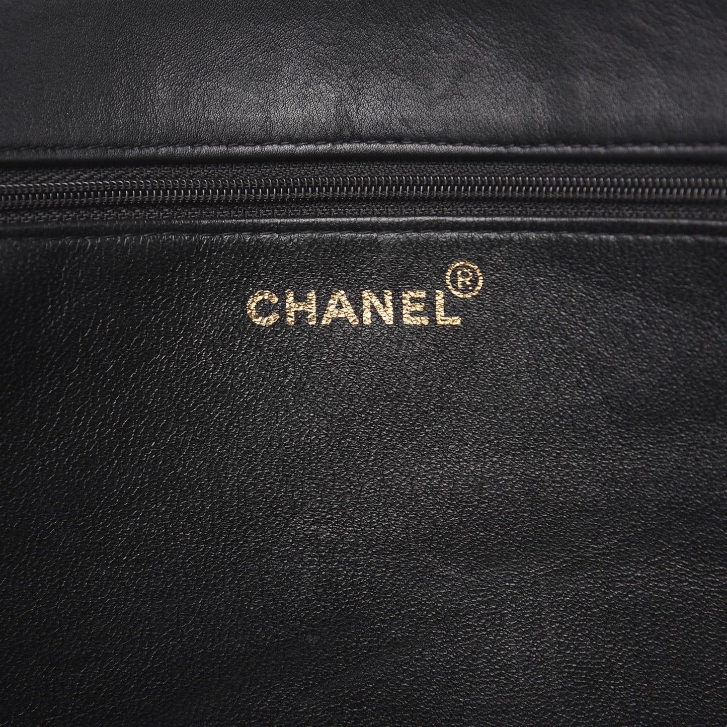 Lambskin CC Shoulder Bag Black