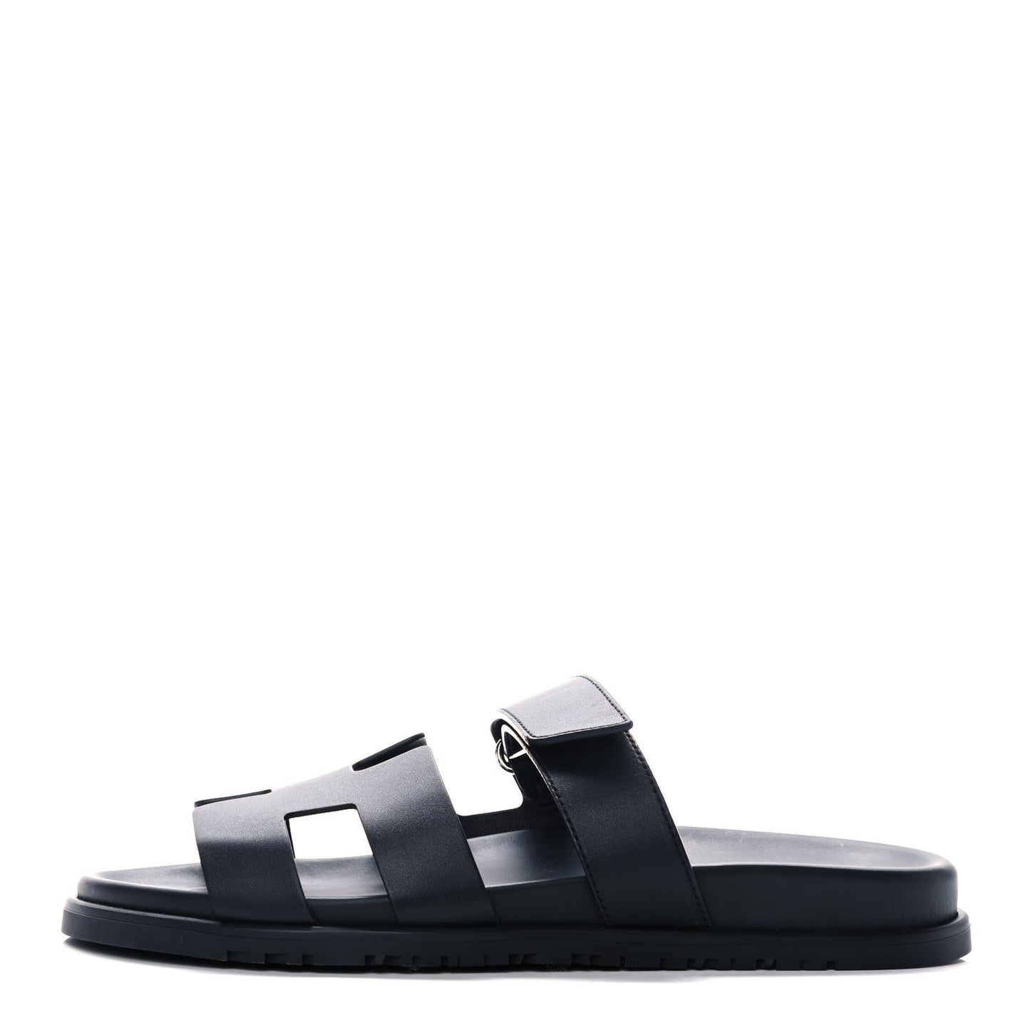 Calfskin Womens Chypre Sandals 41 Black