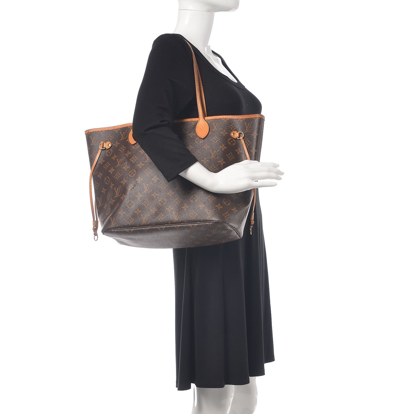 Monogram Neo Neverfull MM Cherry