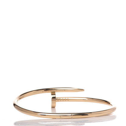 Cartier 18K Yellow Gold Juste Un Clou Bracelet 18 3 of 6
