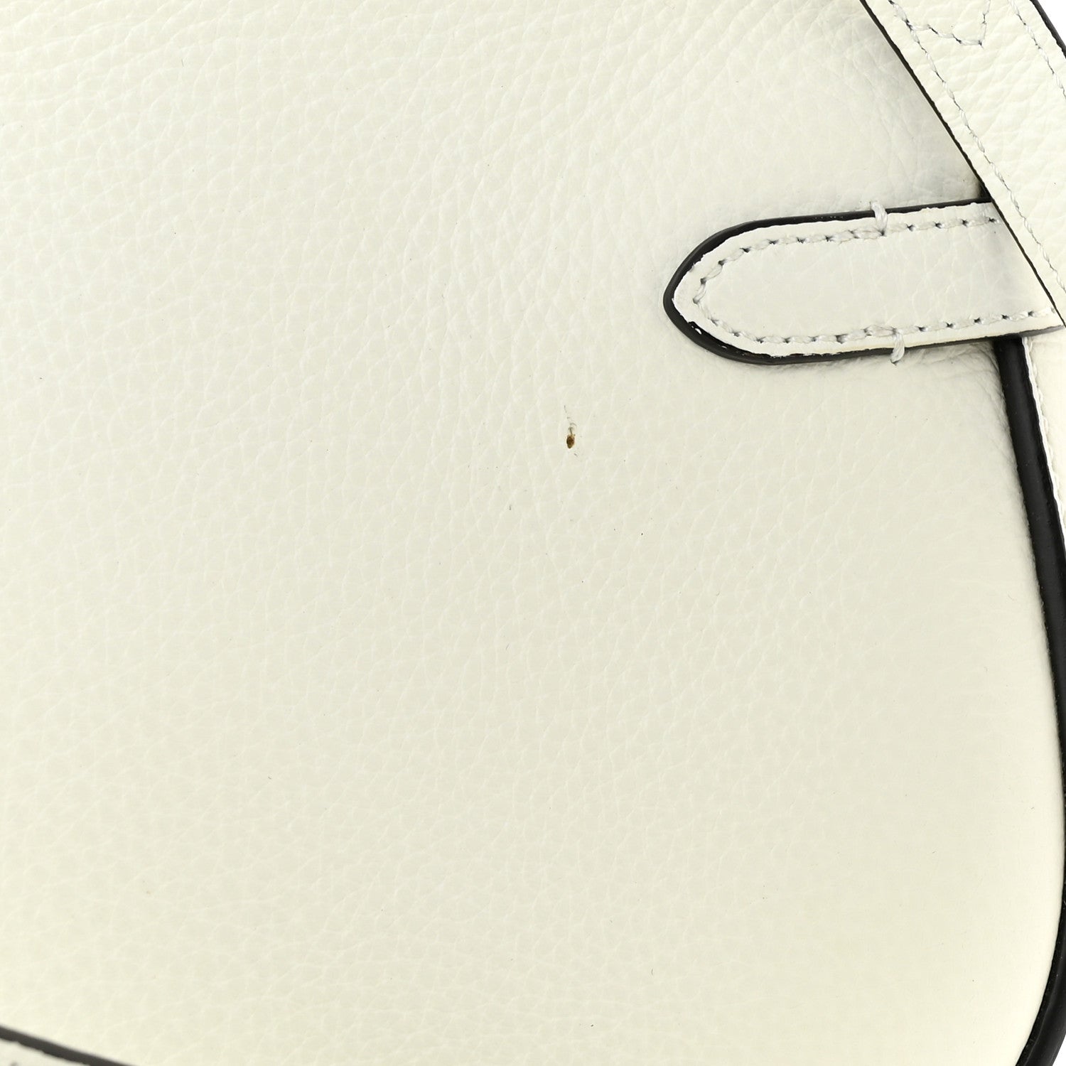 Mulberry Small Classic Grain Calfskin Small Amberley Satchel White 10 of 10