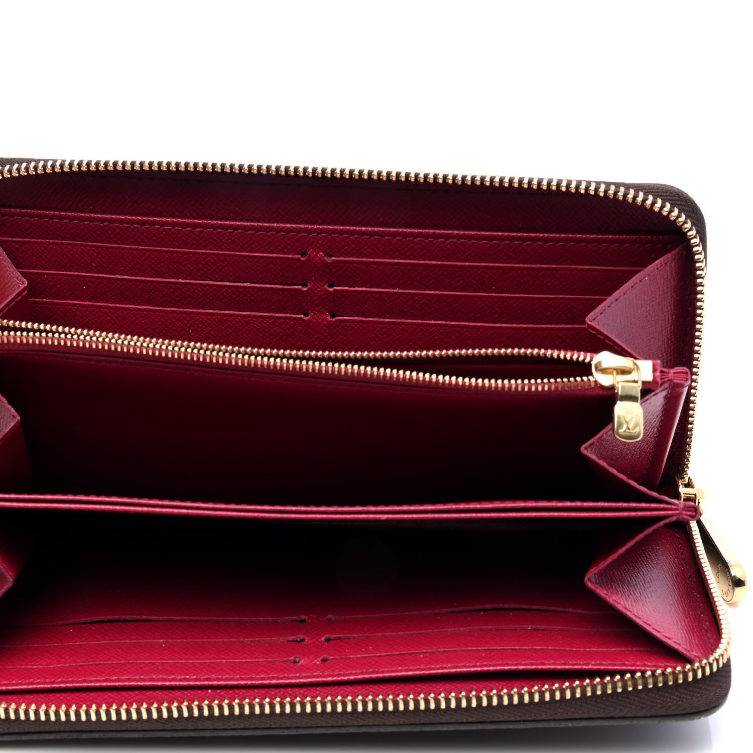 Louis Vuitton Monogram Zippy Wallet Fuchsia 3 of 5