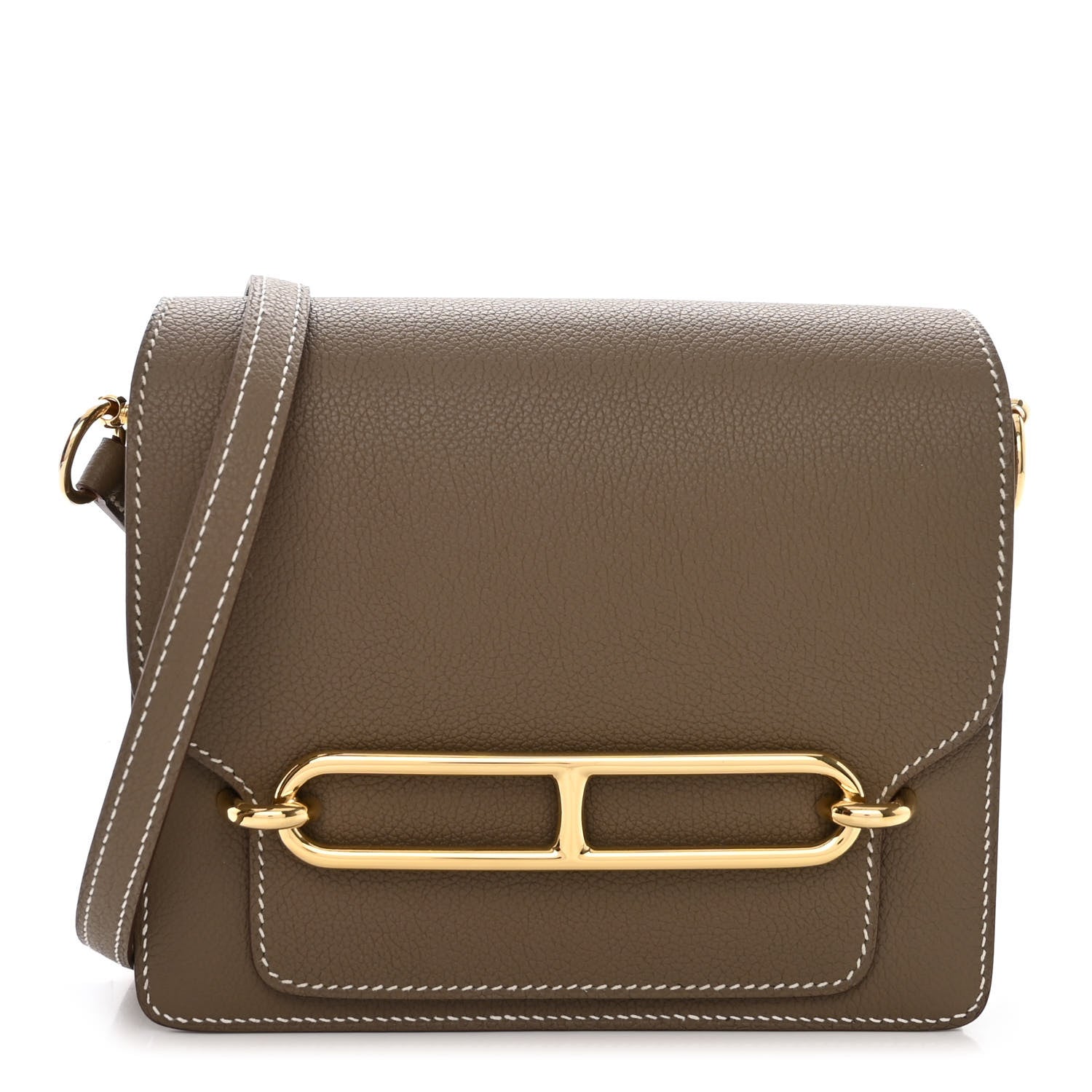 Hermes Evercolor Mini Sac Roulis Etoupe 1 of 9