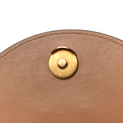 Gucci Metallic Calfskin Embroidered Small Shoulder Bag Gold 13 of 21