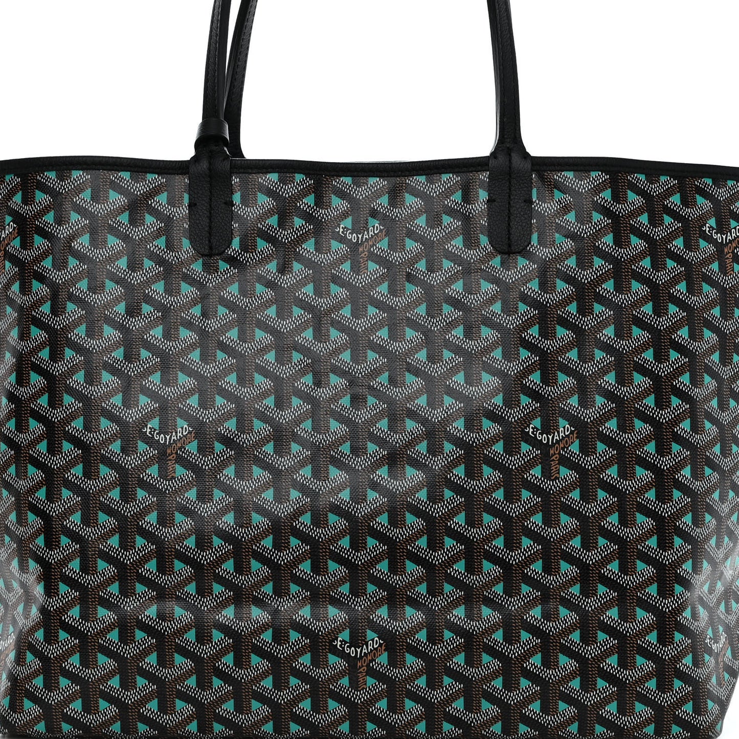 Goyardine Saint Louis Claire Voie PM Black Opaline