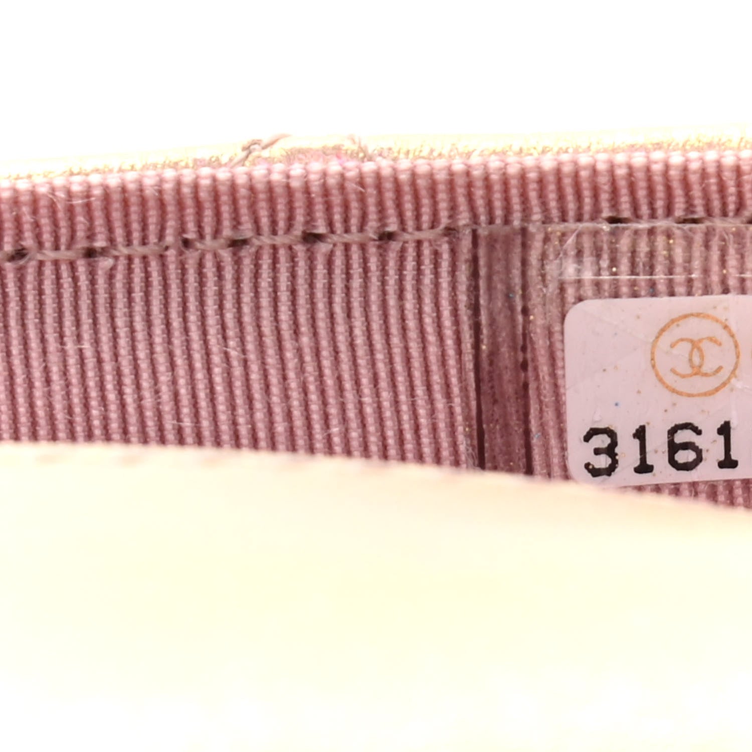 Chanel Iridescent Calfskin Quilted Glasses Case With Chain Pink 8 of 11
