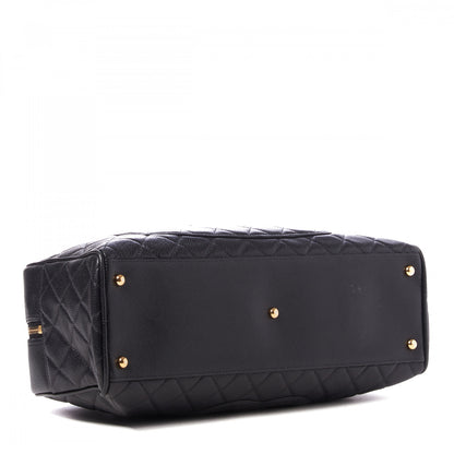 Chanel Caviar Quilted Large Bowler Black 3 of 10