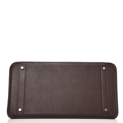 Hermes Fjord Birkin 40 Chocolate 6 of 34