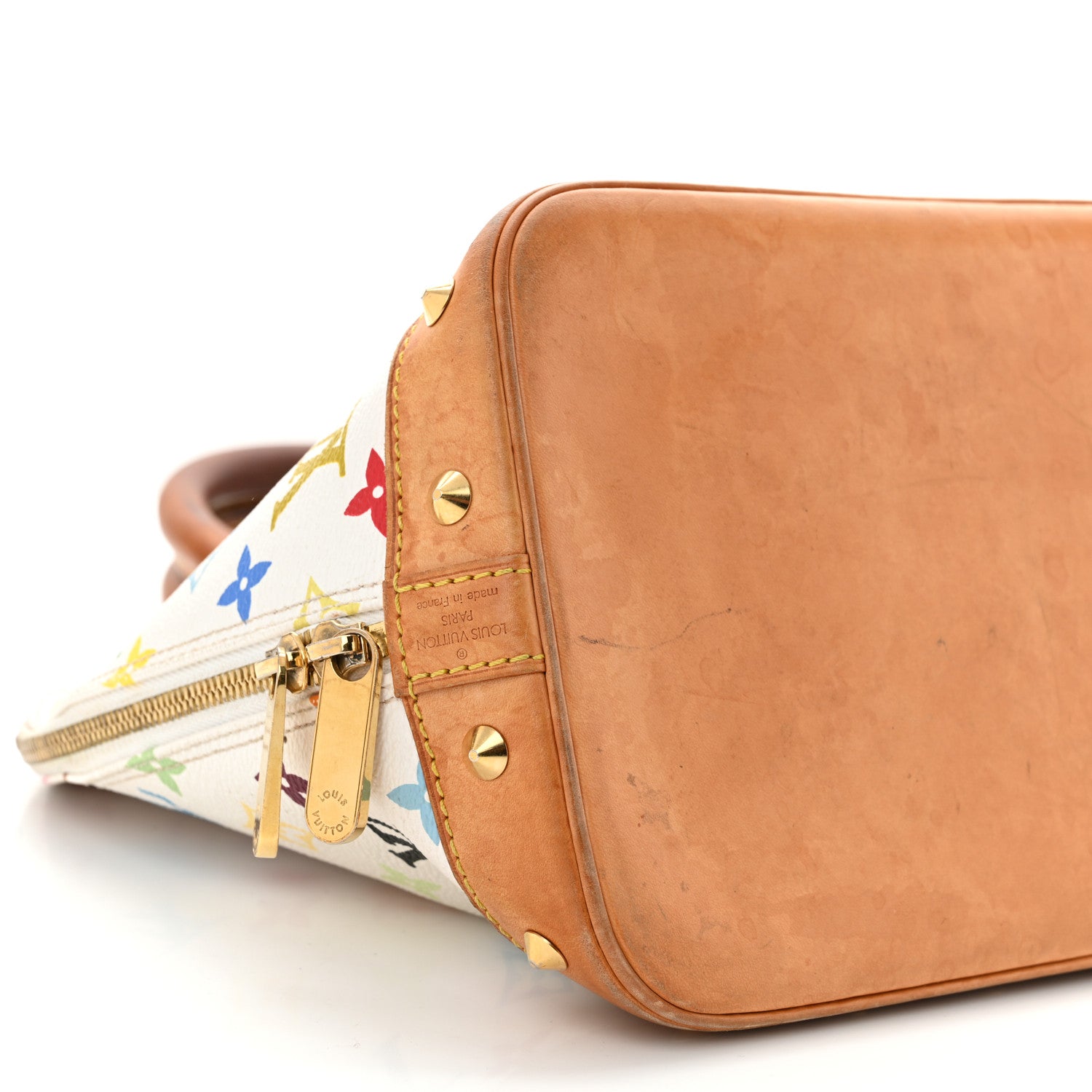 Louis Vuitton Monogram Multicolor Alma White 8 of 11