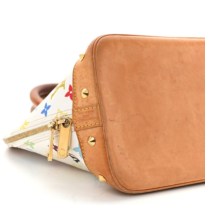 Louis Vuitton Monogram Multicolor Alma White 8 of 11