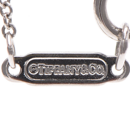 Tiffany Platinum Diamond Mini Bow Pendant Necklace 6 of 8