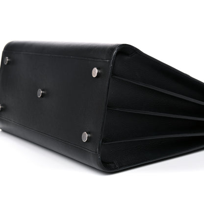 Saint Laurent Grained Calfskin Small Sac De Jour Black 7 of 15