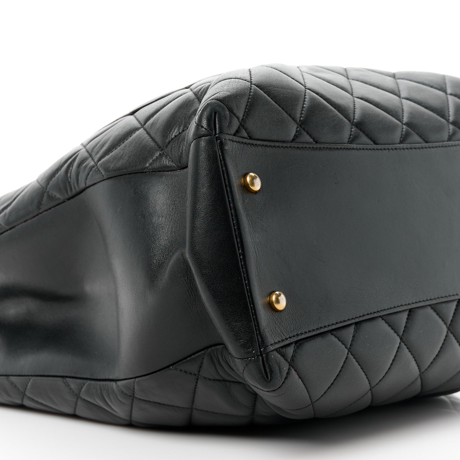 Chanel Lambskin Quilted Trendy CC Tote Black 12 of 13