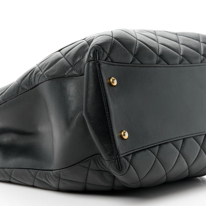 Chanel Lambskin Quilted Trendy CC Tote Black 12 of 13