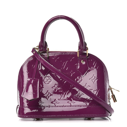 Louis Vuitton Vernis Alma BB Amethyste 1 of 14