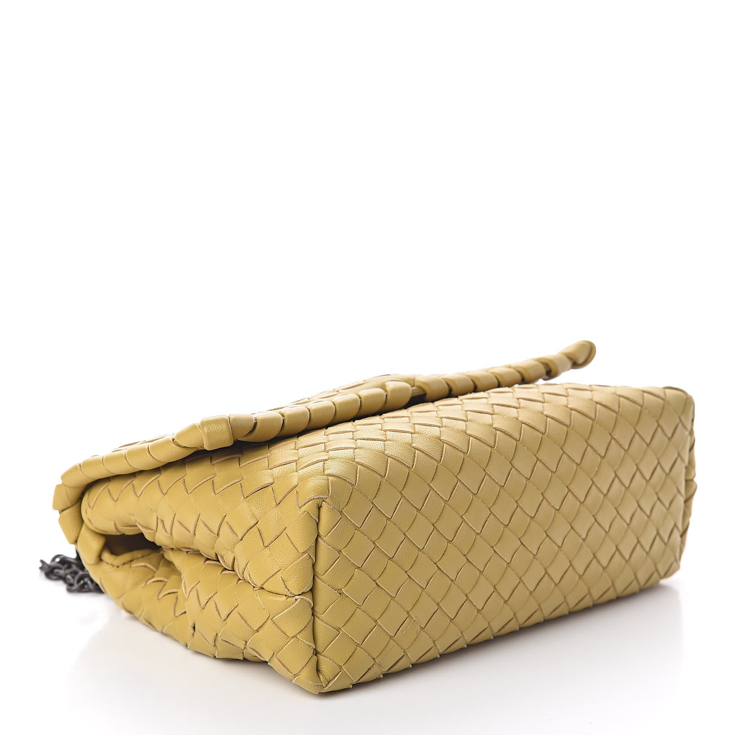 Bottega Veneta Nappa Intrecciato Baby Olimpia Shoulder Bag Moutarde 4 of 9