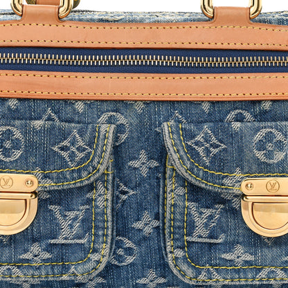 Louis Vuitton Monogram Denim Neo Speedy Blue 13 of 22