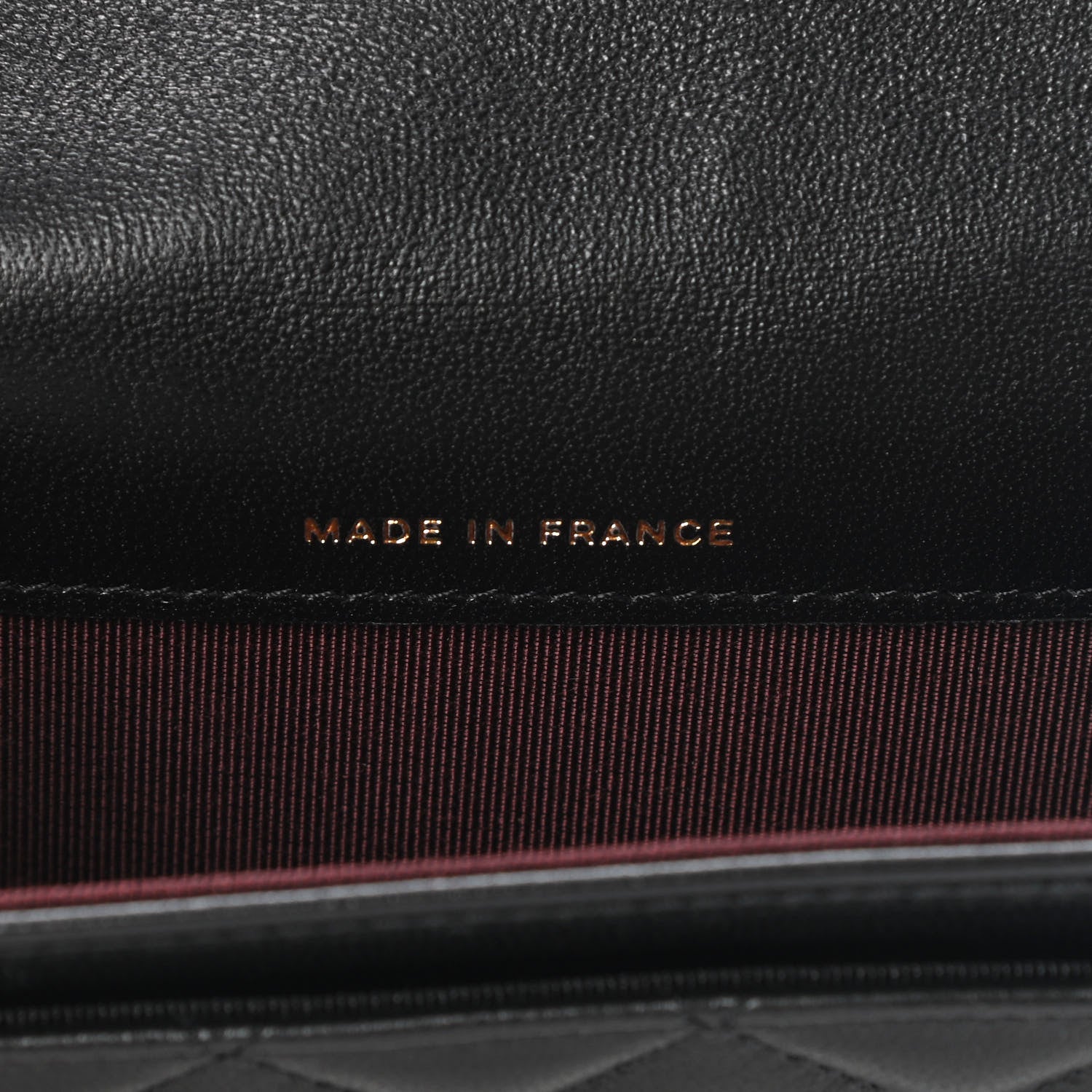 Chanel Lambskin Quilted Flap Card Holder Wallet Black 7 of 11