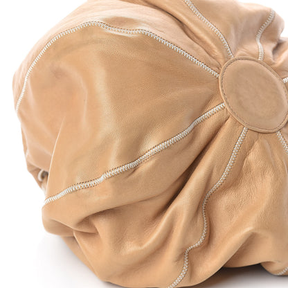 Chanel Lambskin Satin Reversible Sac Cordon Beige 7 of 8