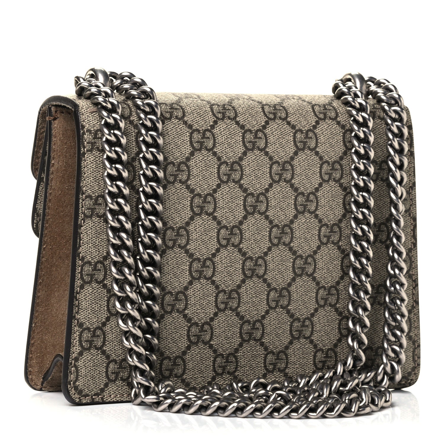 Gucci GG Supreme Monogram Mini Dionysus Shoulder Bag Taupe 2 of 4