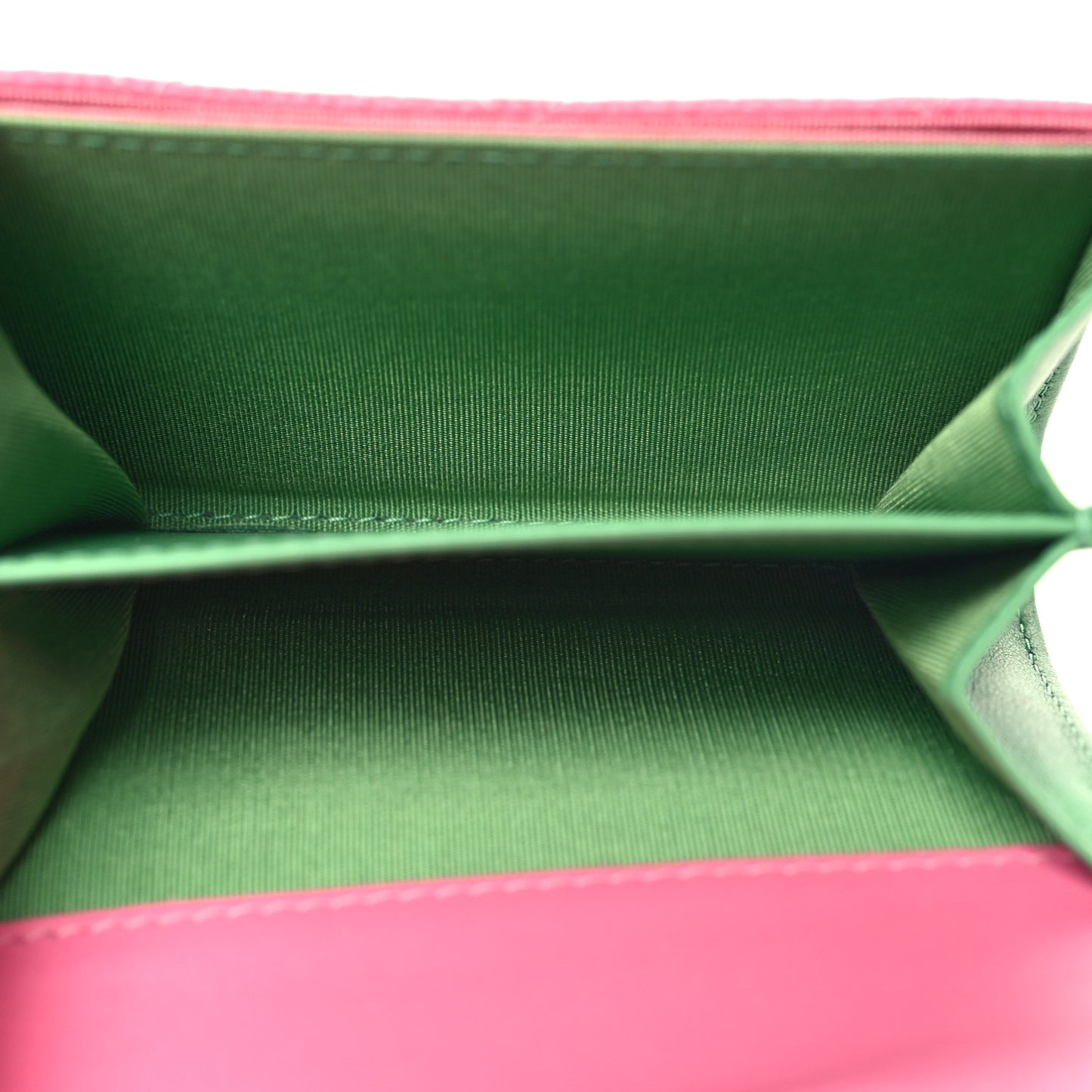 Caviar Quilted Filigree Flap Card Holder Pink Blue Green