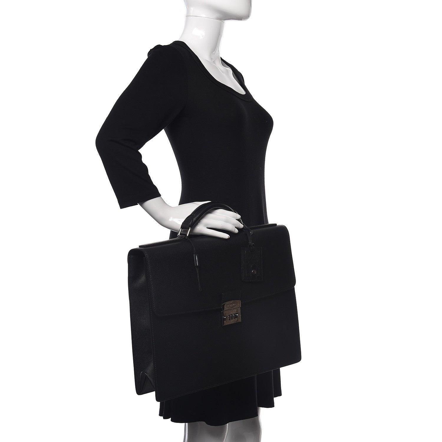 Dolce & Gabbana Dauphine Briefcase Black 2 of 9