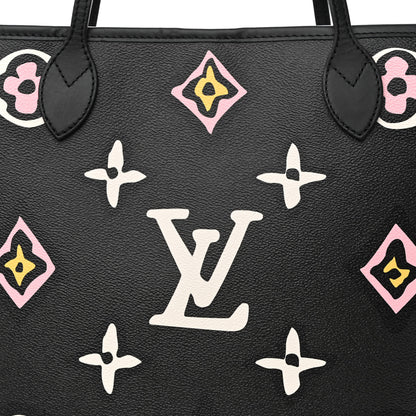 Louis Vuitton Monogram Giant Wild at Heart Neverfull MM Black 7 of 9