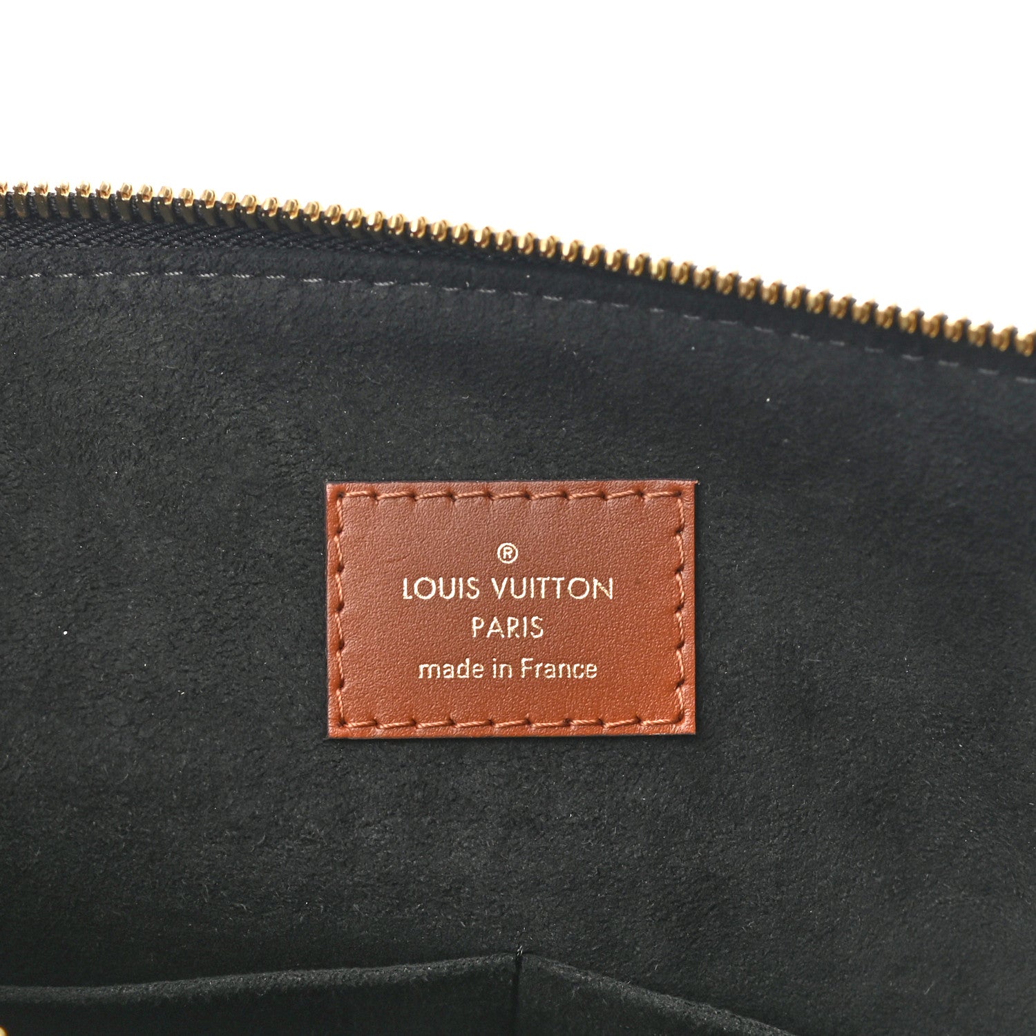 Louis Vuitton Monogram V Tote MM Black 6 of 11