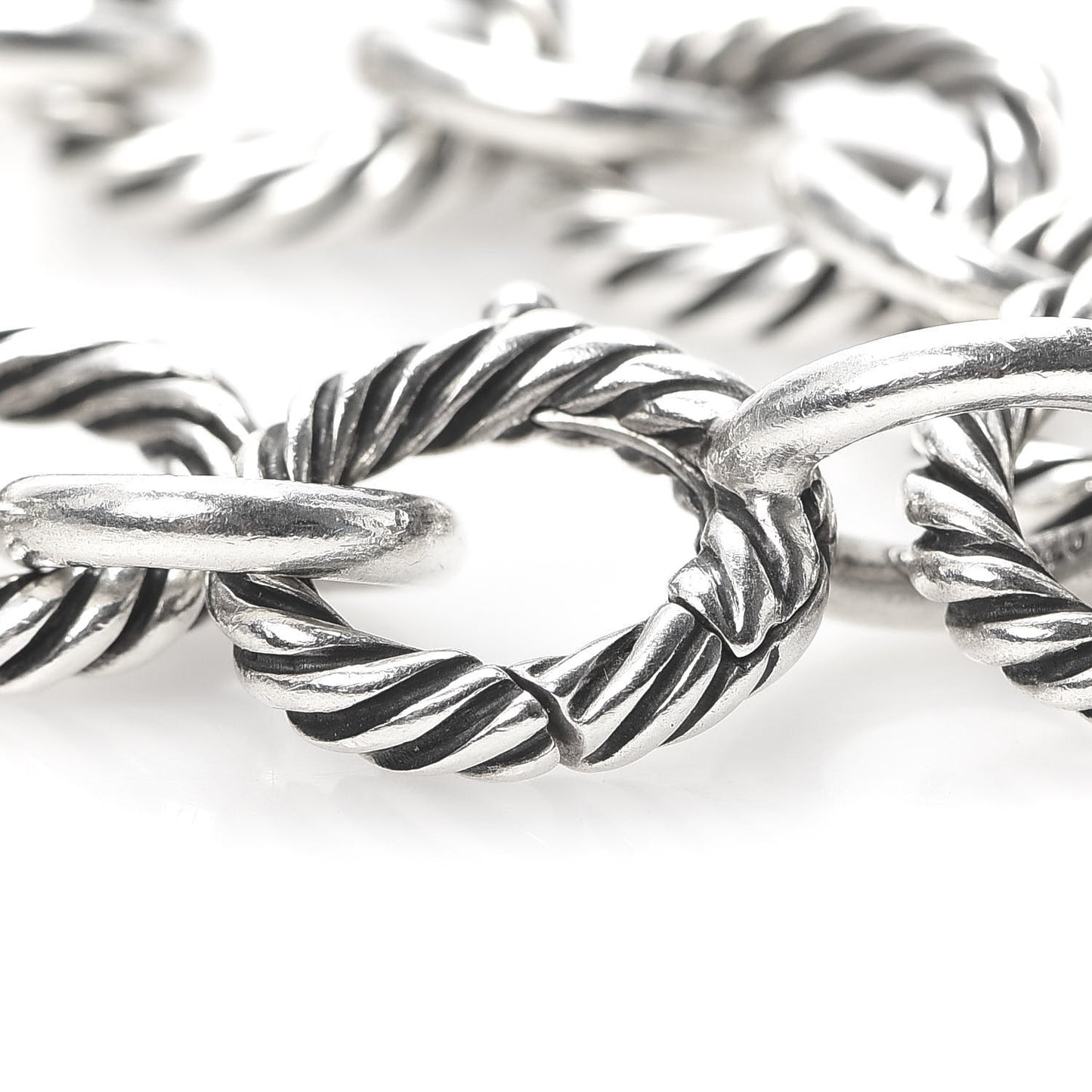 Sterling Silver 12mm Large Oval Link Bracelet