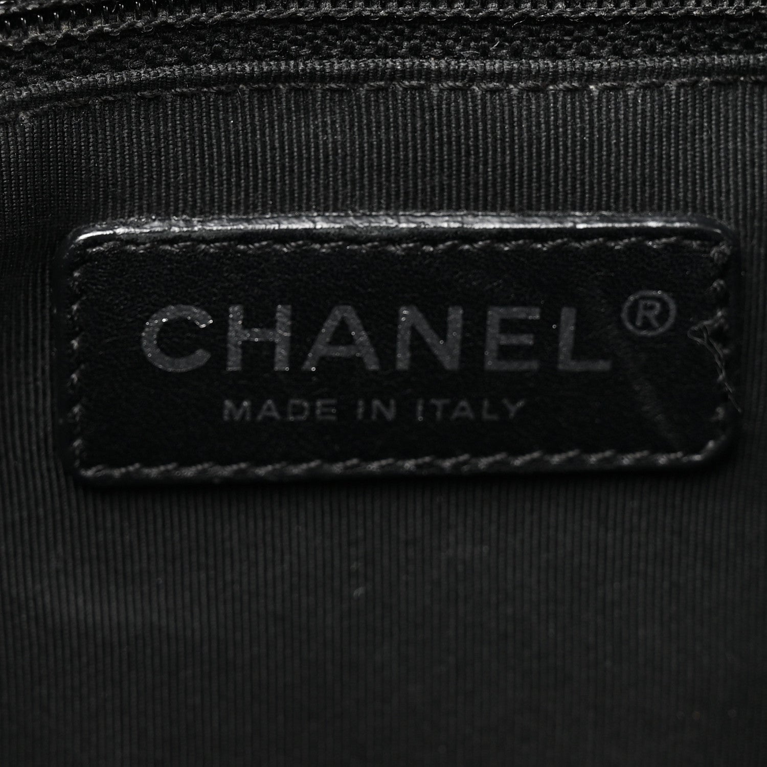 Chanel Caviar Quilted Grand Shopping Tote GST Black 7 of 13