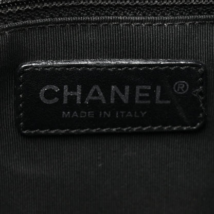 Chanel Caviar Quilted Grand Shopping Tote GST Black 7 of 13