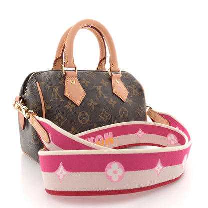 Louis Vuitton Monogram Speedy Bandouliere 20 Fuchsia 3 of 10