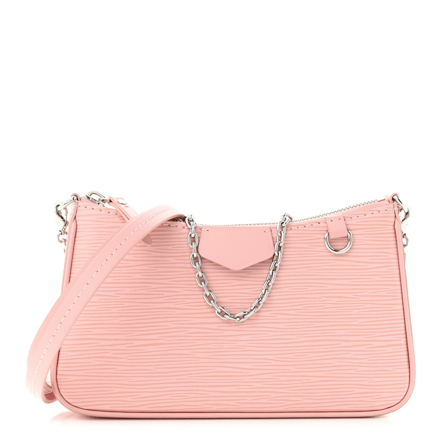 Epi Easy Pouch On Strap Rose Ballerine