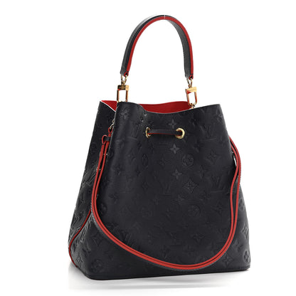 Louis Vuitton Empreinte Neonoe MM Marine Rouge 3 of 10