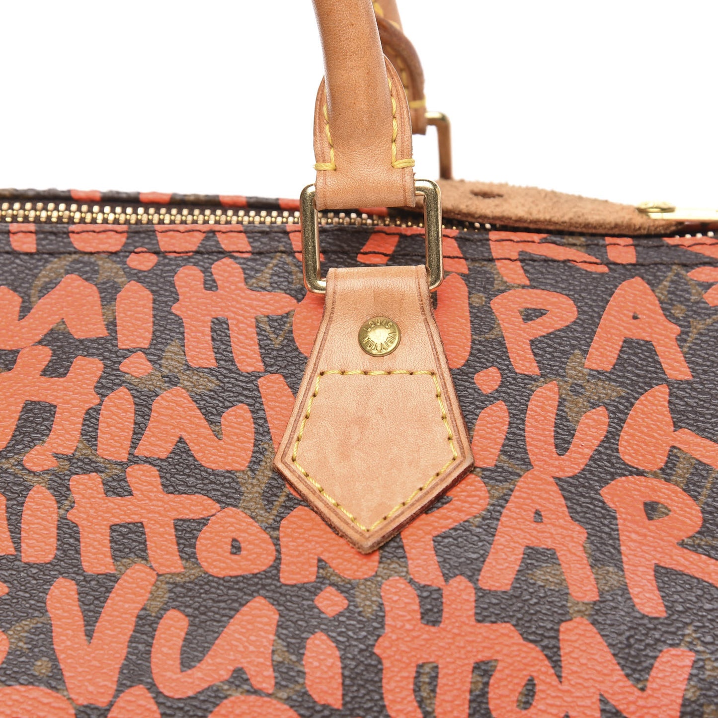 Monogram Graffiti Speedy 30 Orange