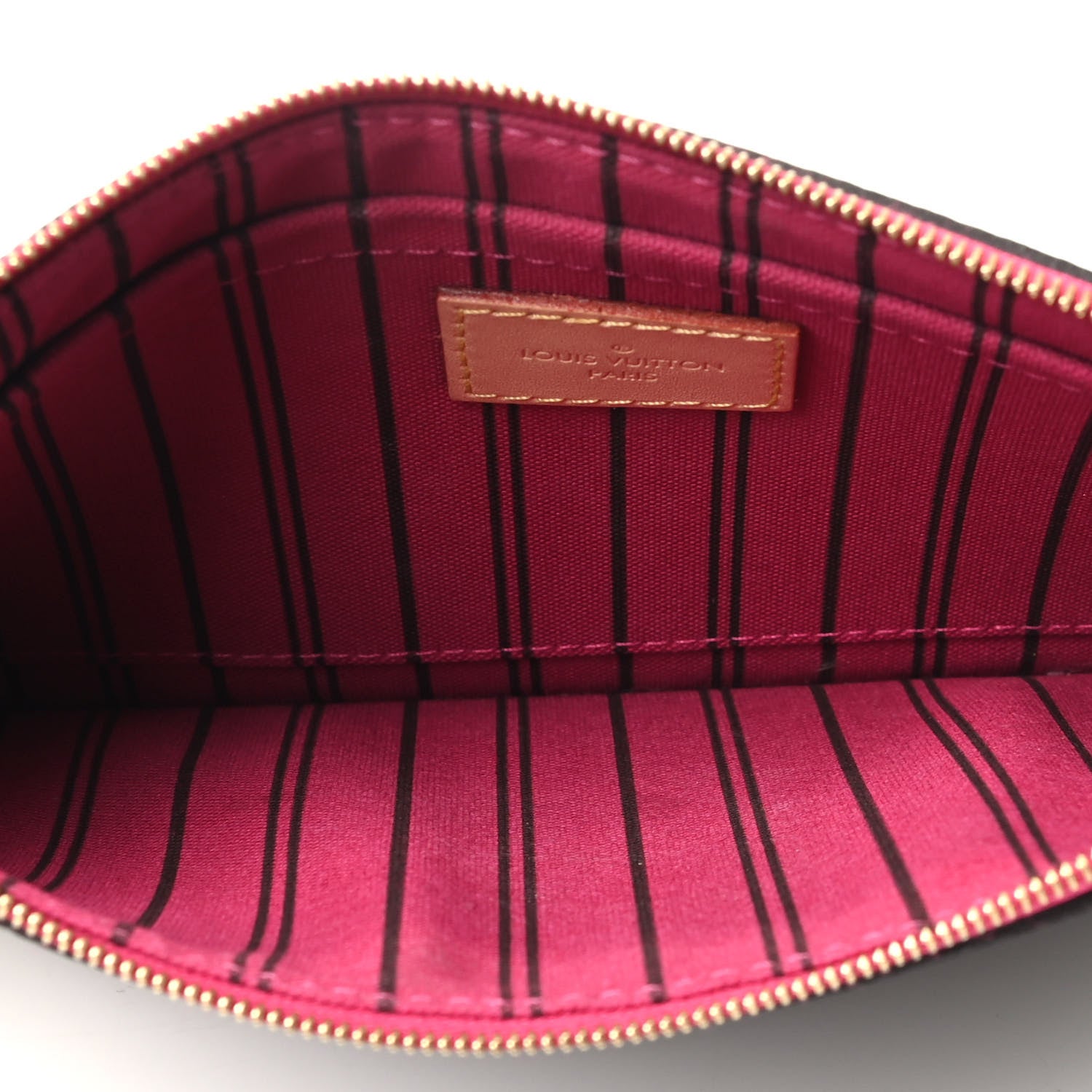 Louis Vuitton Monogram Neverfull MM GM Pochette Pivoine 5 of 7