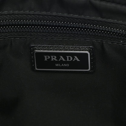 Prada Tessuto Nylon Saffiano Belt Bag Black 6 of 13