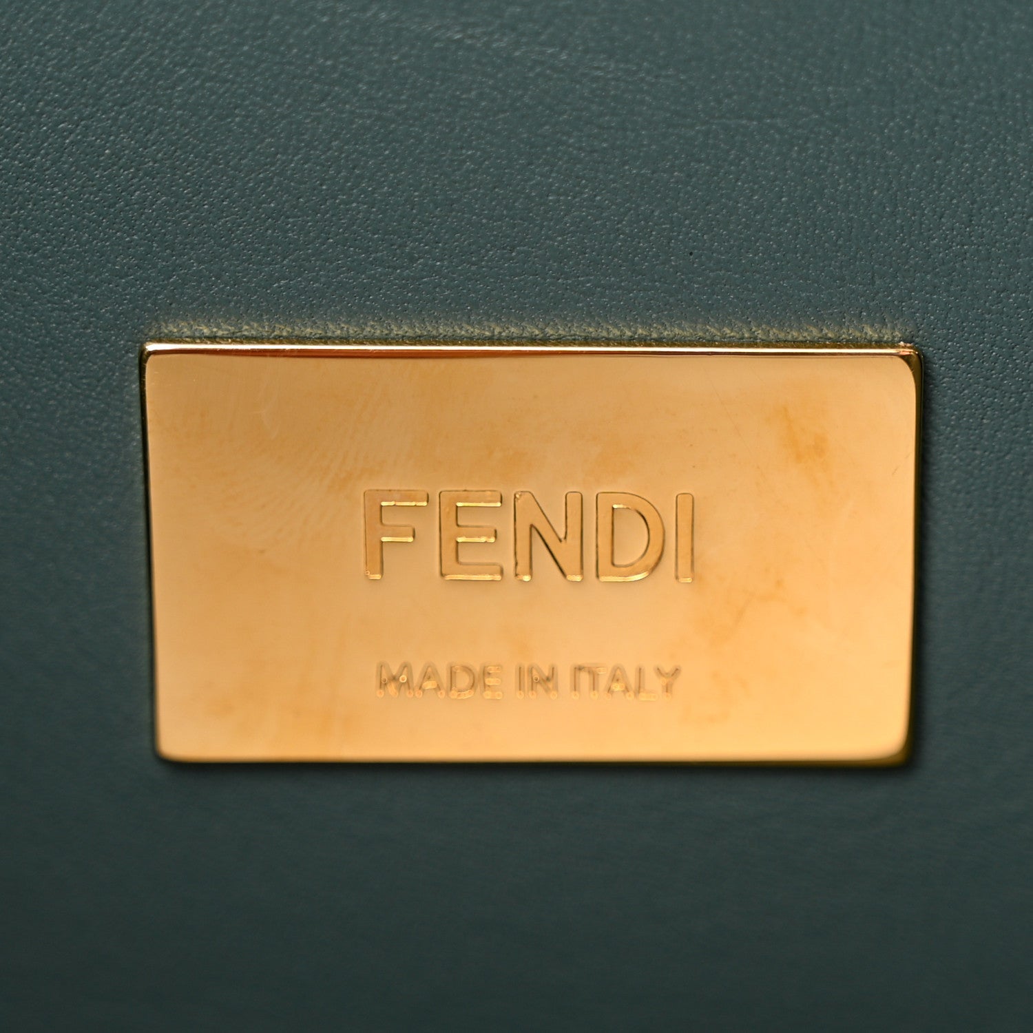 Fendi Vitello Tahiti Burro Large Peekaboo Iconic Essentially Satchel Maya Moresco Malachite 7 of 24