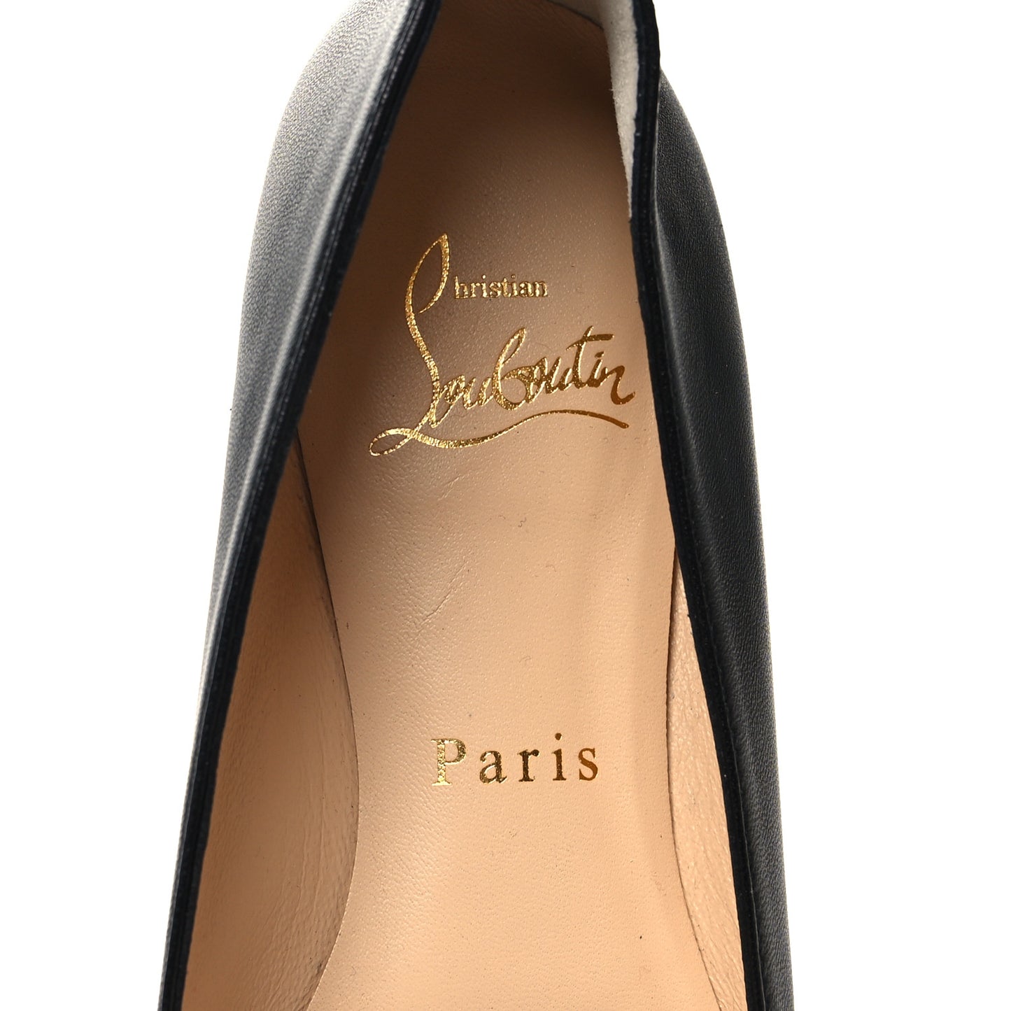 Shiny Nappa Ballalla Flats 37 Black