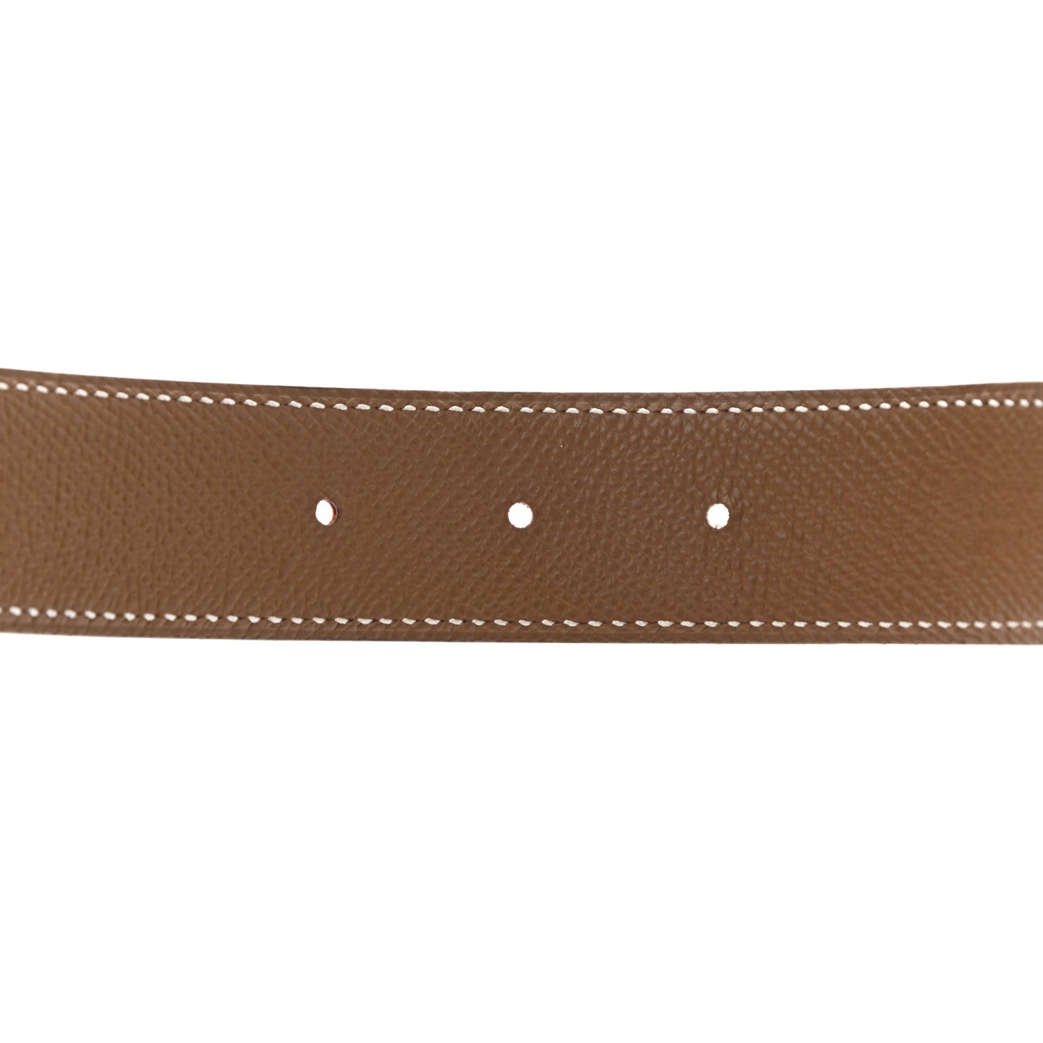 Hermes Swift Epsom 32mm H Belt 90 Rouge Casaque Gold 3 of 7