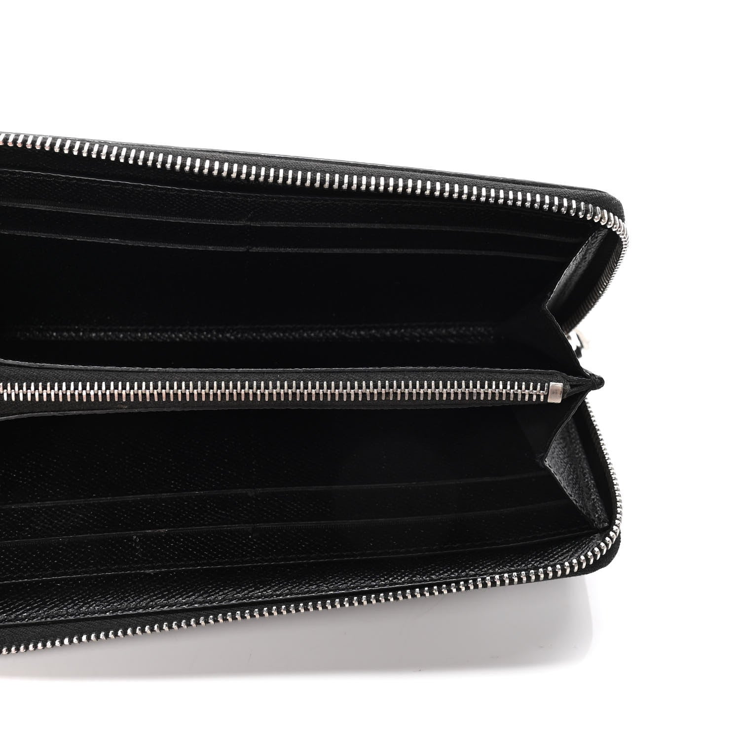 Givenchy Textured Coated Canvas Pandora Zip Around Wallet Black 4 of 6