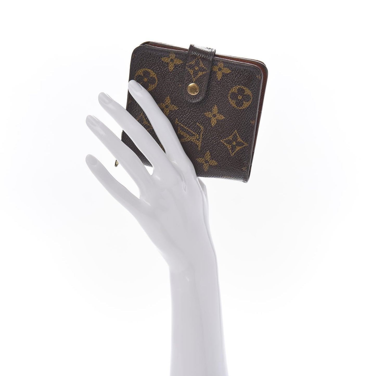 Monogram Compact Zippe Zipped Wallet