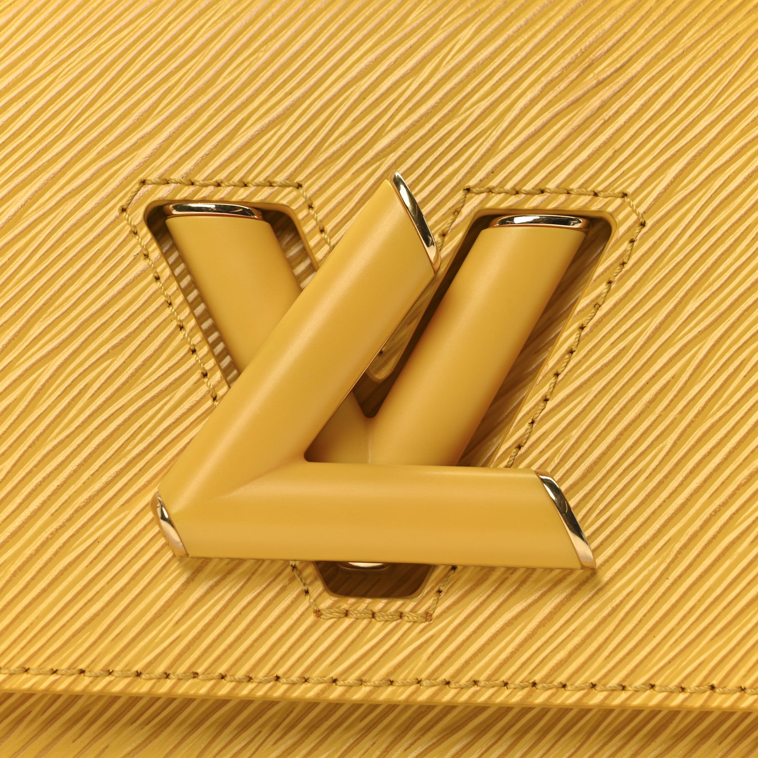 Louis Vuitton Epi Twist Shoulder Bag PM Sunflower 7 of 9