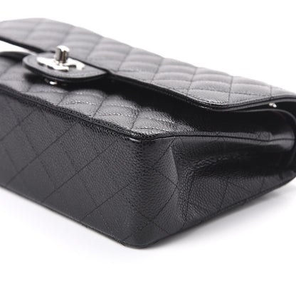 Chanel Caviar Quilted Medium Double Flap Black 7 of 11