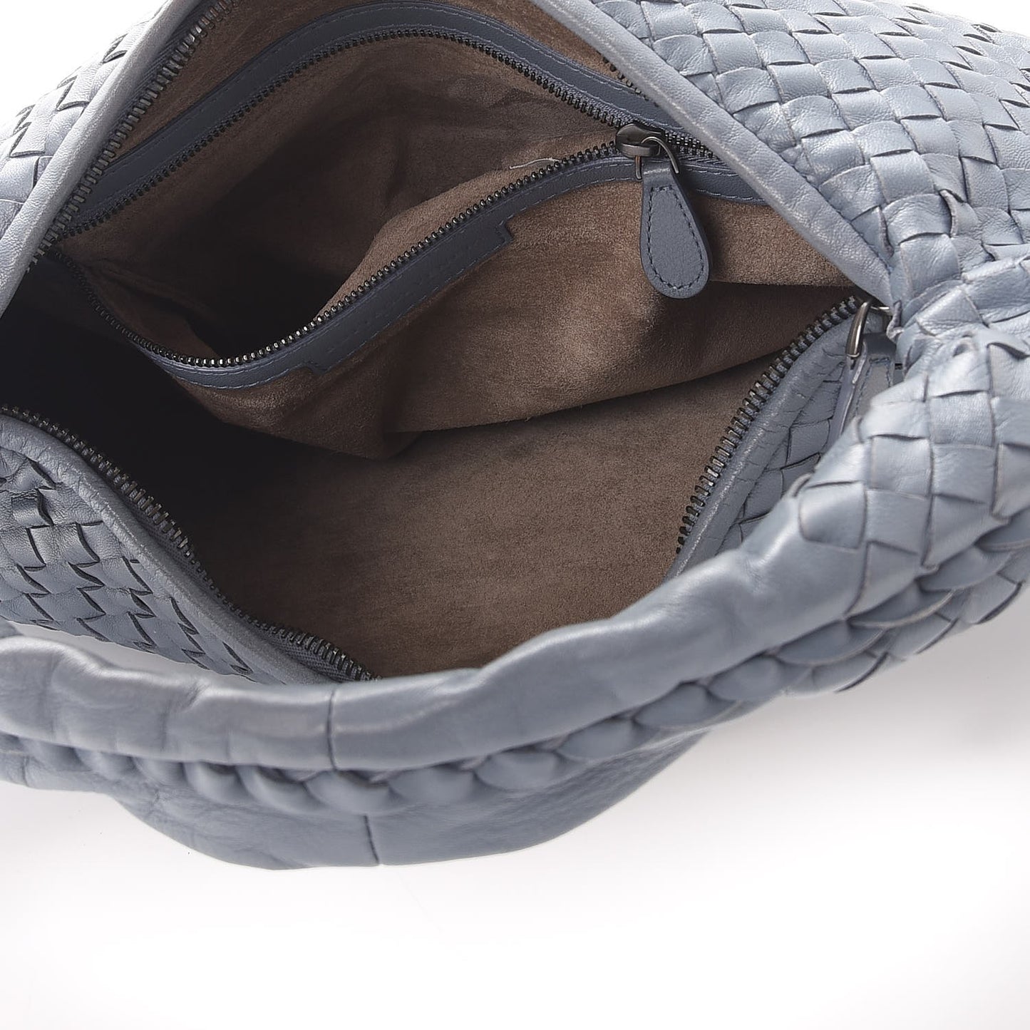Nappa Intrecciato Medium Veneta Hobo Krim