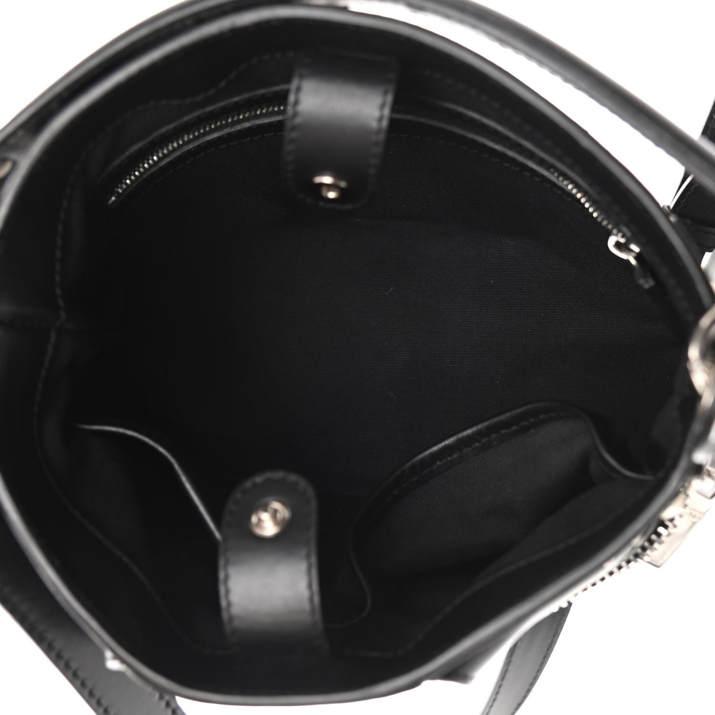 Calfskin Studded Crossbody Bag Black