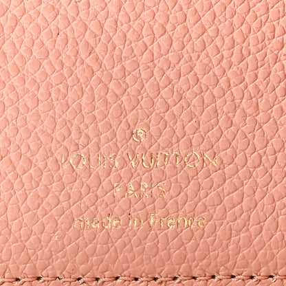 Louis Vuitton Empreinte Monogram Giant Clea Wallet Rose Trianon Creme 7 of 9