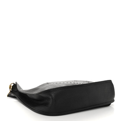 Hermes Taurillon Clemence Evelyne II GM Black 4 of 10